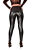 SLEEKCHEEK HL2A-A4 FashionBasics Leggings - SensiPelle Z550 BLACK - CUSTOM (L21D-N01)