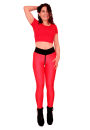 SLEEKCHEEK HL2A-BC_ZV6 Ouvert Zip Comfort Waistband Leggings - QualitySpandex 190 - CUSTOM (L23D-ZV6)