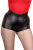 SLEEKCHEEK HOTP5-5cm Classic Booty Hotpants SHORT (5cm) - SilkyTex Z360 BLACK - STANDARD (L55D-N10-A70)