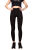 SuperSLIX HL5AN-KB Classic Booty Leggings - PSK182 SCHWARZ-SILKYTEX - STANDARD (L57D-N10-ME) XS