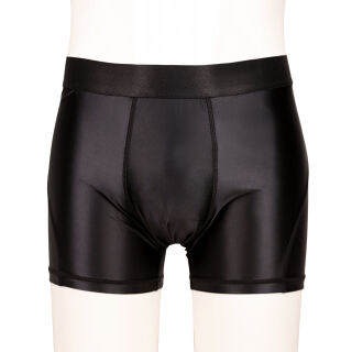 LM12 Men Boxer Shorts - Z166 DreamSpandex BLACK