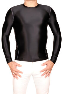 TM10 Men Longsleeve Shirt - Z166 DreamSpandex BLACK