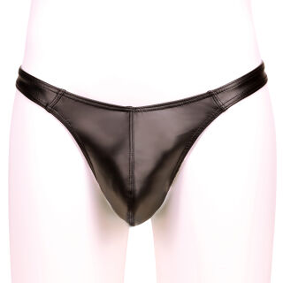 SM11 Men SilkyTex Thong - BLACK