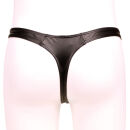 SM11 Herren SilkyTex String-Tanga - SCHWARZ
