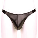 SM11 Herren SilkyTex String-Tanga - SCHWARZ L