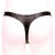 SM11 Herren SilkyTex String-Tanga - SCHWARZ L