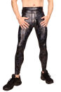 LD01 Jeggings with smartphone-pocket BLACK-GREY S