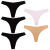 SL50 Damen Seamless Slips - 5 Stück Packung