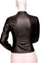 JL10 Ladies Wetlook Jacket - BLACK