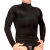 TM20 Men Longsleeve Poly Stretch Shirt - BLACK