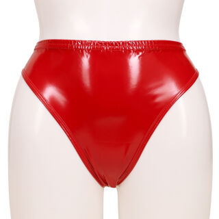 SL10 Ladies Vinyl Briefs - RED