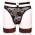 SM30 Men Lace Slip with garters