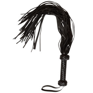 AC62 Premium Pleather Whip Flogger - SMALL & COARSE