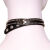 AC28 Ladies Pleather Collar with rivets and heart