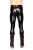 SuperSLIX HL2AQ_ZV1 FrontZip FrontForm Leggings - CrystalLac CLZ-GB SCHWARZ - STANDARD (L22H-ZV1N21-ME)