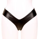SL40 Damen V-Slip Hotpants - GlossySpandex