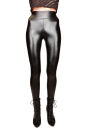 SuperSLIX HL5AN Classic Booty Leggings - SensiPelle Z650 SCHWARZ - STANDARD (L56D-N10-ME) L