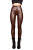 SuperSLIX HL5AN Classic Booty Leggings - SensiPelle Z550 CHOCOLATE - STANDARD (L56D-N10-ME)
