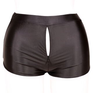 SL56 Damen Ouvert Zip Sprinter Shorts - DreamSpandex