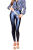 SuperSLIX HL2AWN Classic CheekyWedge Leggings - SilkyTex Z390 BLAUMETALLIC - STANDARD (L21D-N01N21-ME)