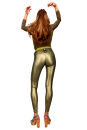 SuperSLIX HL2AWN Classic CheekyWedge Leggings - SilkyTex...