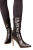RS04 Ladies High Heels Ankle Boots Leather Look 9.5cm