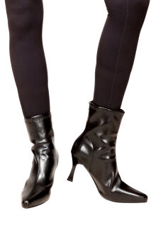 RS05 Ladies High Heels Ankle Boots leatherlook 8.5cm