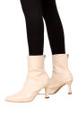 RS05 Ladies High Heels Ankle Boots leatherlook 8.5cm