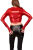 TL81 Glamorous long-sleeved womens top with thumb holes