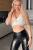 SuperSLIX HL2A_ZV6 Classic Ouvert Zip Leggings - SensiPelle Z550 BLACK - STANDARD (L21D-ZV6-ME)