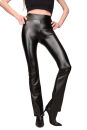 SuperSLIX HL2BN Classic Contour Bootcut Leggings - Z650 SensiPelle SCHWARZ - STANDARD (L22D-N01N21-ME) S