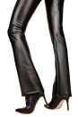 SuperSLIX HL2BN Classic Contour Bootcut Leggings - Z650 SensiPelle SCHWARZ - STANDARD (L22D-N01N21-ME) S