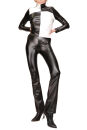 SuperSLIX HL2BN Classic Contour Bootcut Leggings - Z650 SensiPelle SCHWARZ - STANDARD (L22D-N01N21-ME) S
