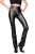 SuperSLIX HL2BN Classic Contour Bootcut Leggings - Z650 SensiPelle SCHWARZ - STANDARD (L22D-N01N21-ME) S