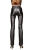 SuperSLIX HL2BN Classic Contour Bootcut Leggings - Z650 SensiPelle SCHWARZ - STANDARD (L22D-N01N21-ME) S