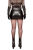 SuperSLIX RD3-T Classic Minirock tailliert (35cm) - VeggieLeather Z600 SCHWARZ