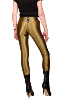 SuperSLIX 2AWN Classic CheekyWedge Leggings - DreamSpandex Z166 SEAGREEN - STANDARD XL