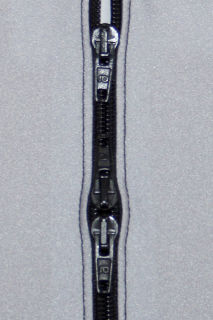 [ZV2-SW] front zipper 3-way BLACK