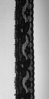 [A51-2,8-SW] lace ribbon 2cm BLACK