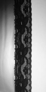 [N51-2,8-SW] lace ribbon 2cm BLACK